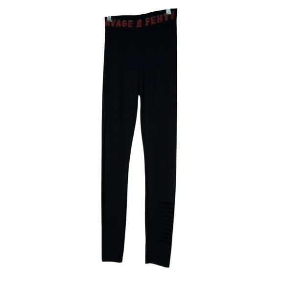 Savage & Fenty black leggings size XS - Picture 9 of 14